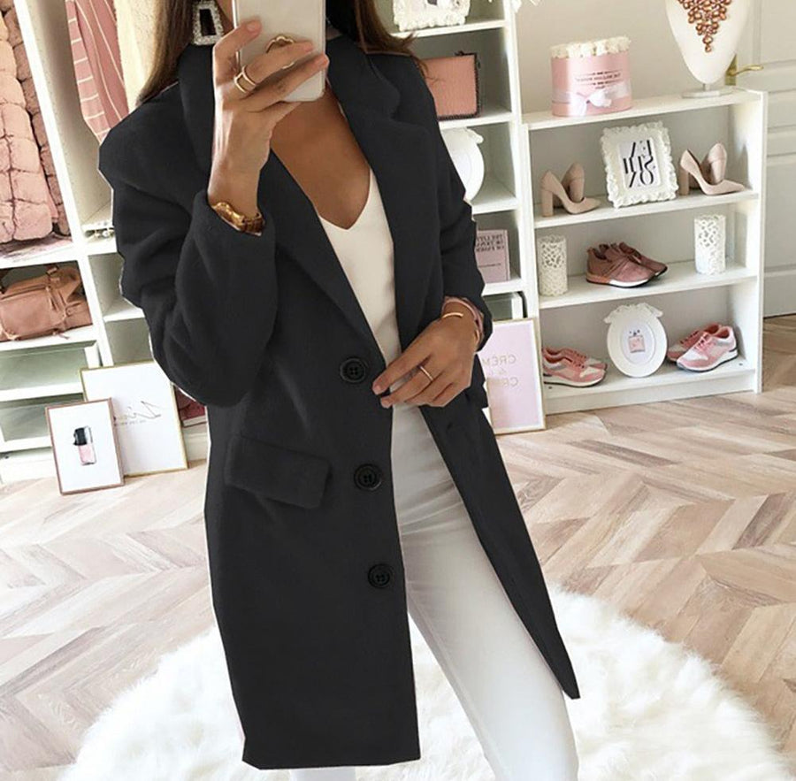 Winter Double-Breasted Coat