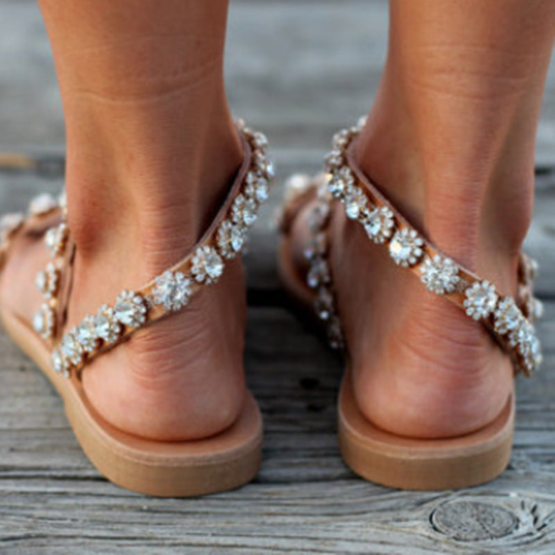 Warm Lace-Up Sandals