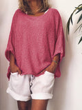 Textured Cropped Sweater