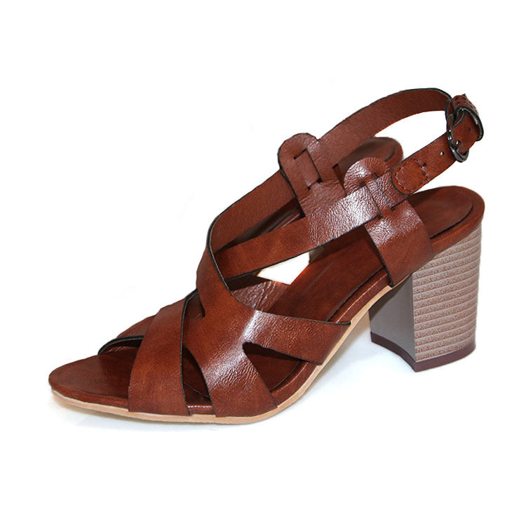 Simple Lace-Up Sandals