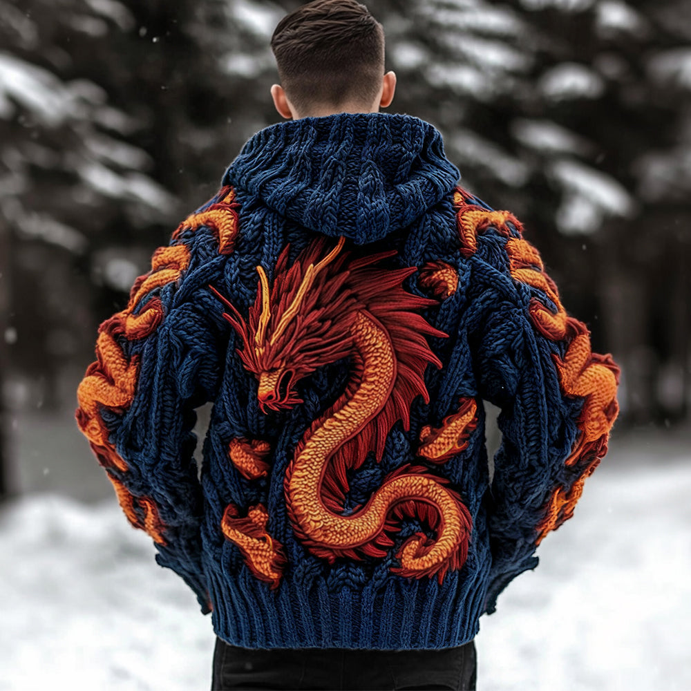 Textured Cable Sweater