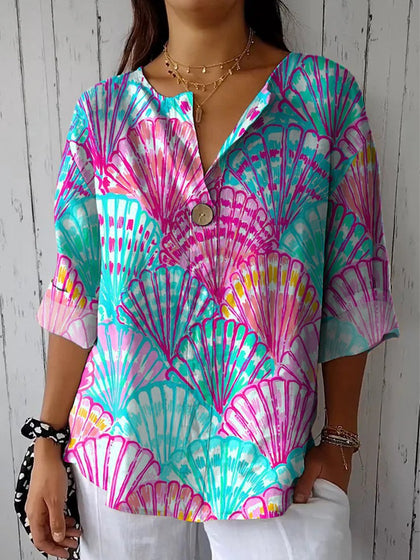 Coastal Oversized Shirt