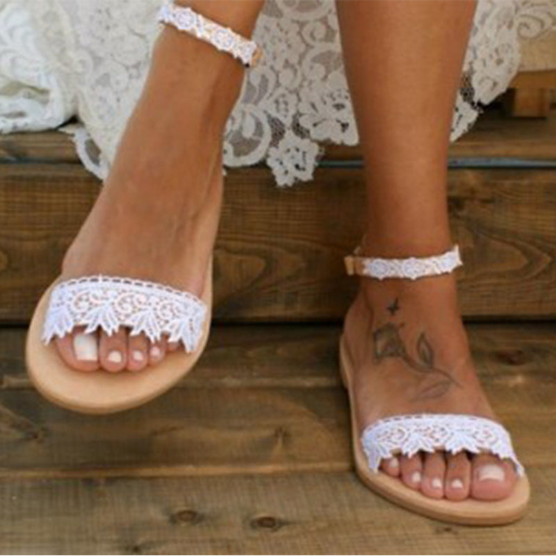 Relaxed Wedge Sandals