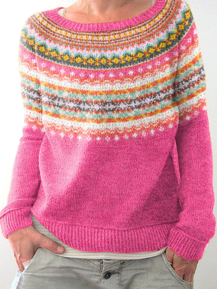 Casual V-Neck Sweater