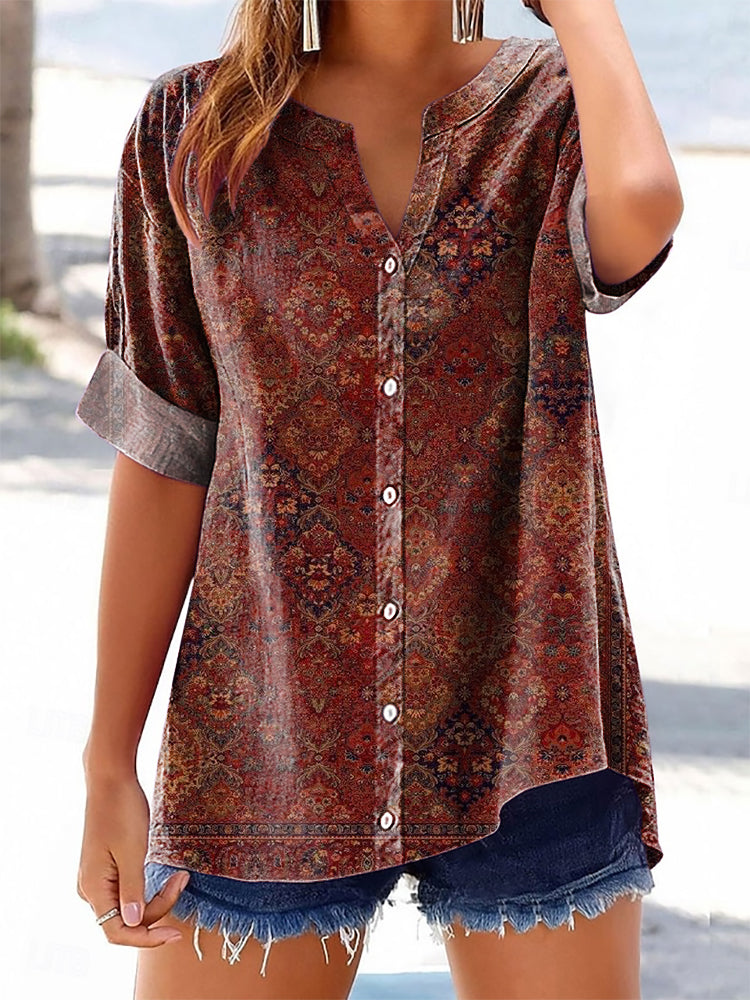 Coastal Buttoned Shirt