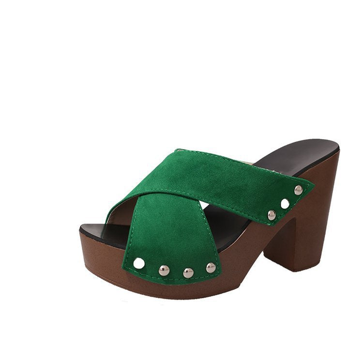 Modern Buckled Sandals