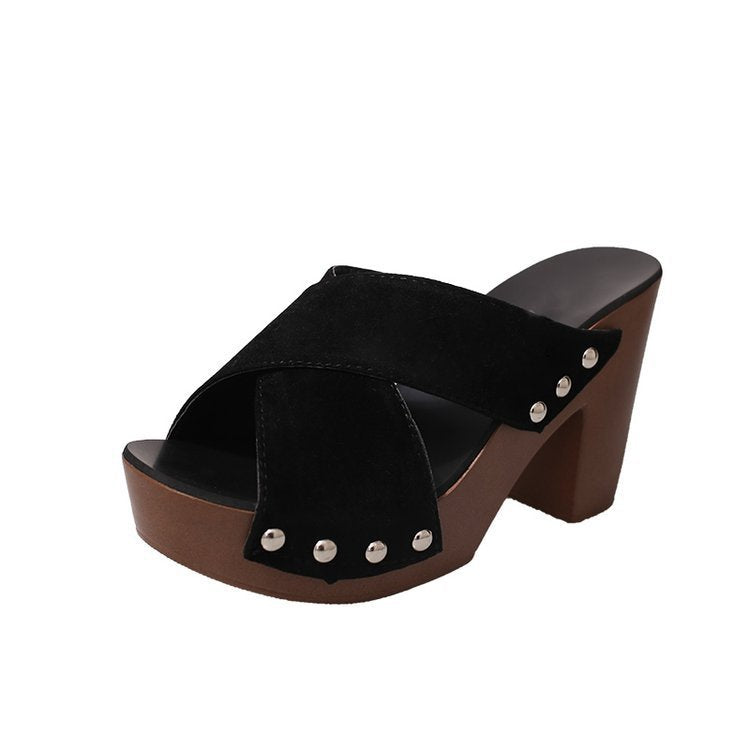Modern Buckled Sandals