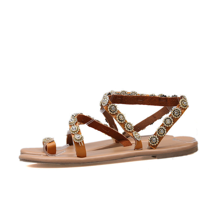 Summer Leather Sandals
