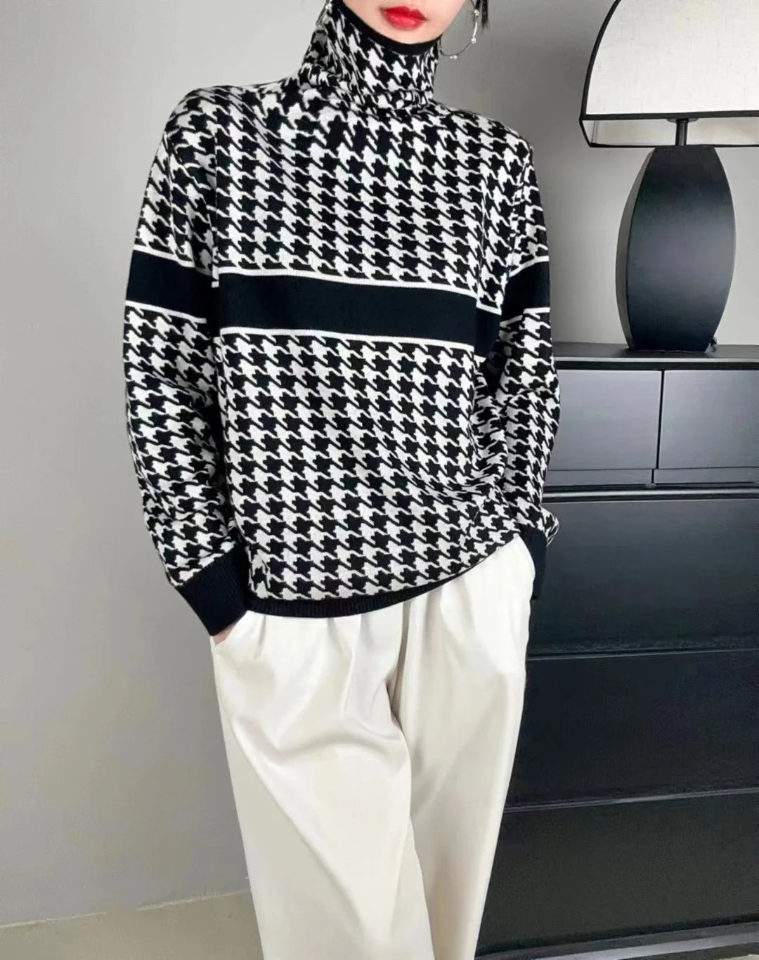 Relaxed Cropped Sweater