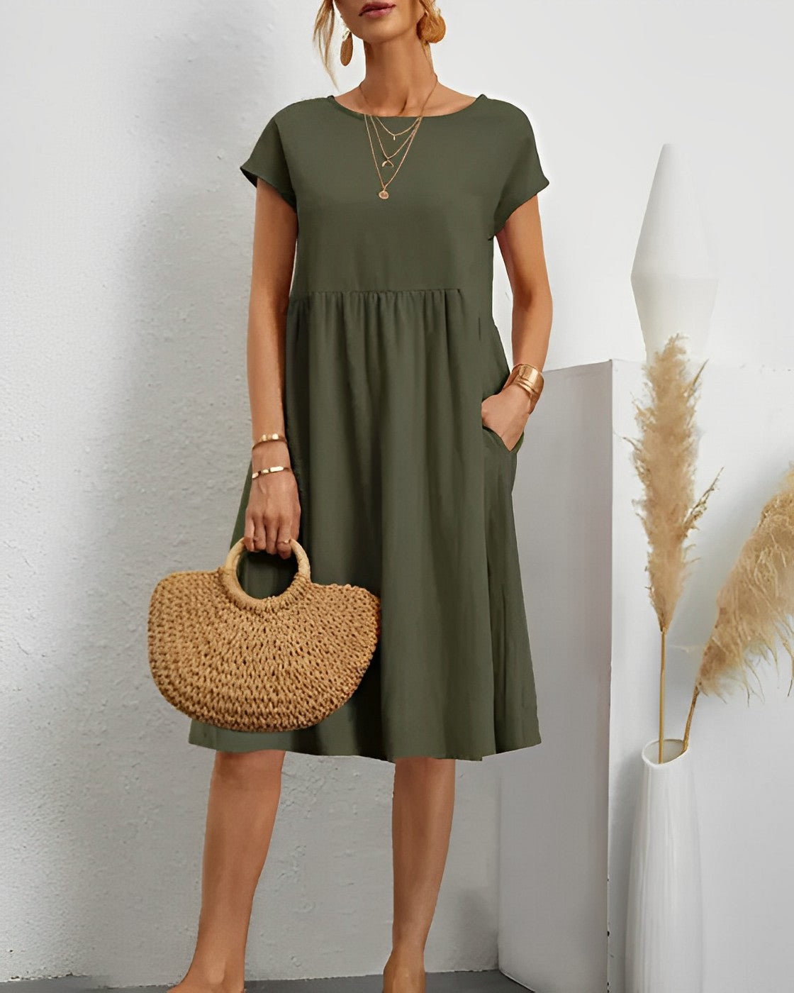 Fresh Shirt Dress