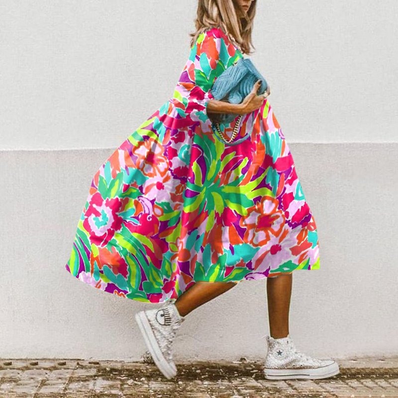 Sunday Long-Sleeve Dress