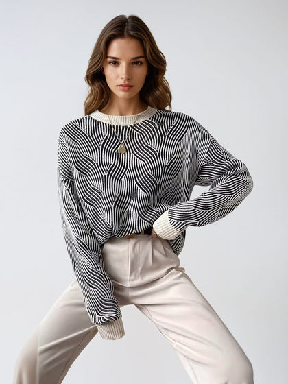 Classic Cropped Sweater