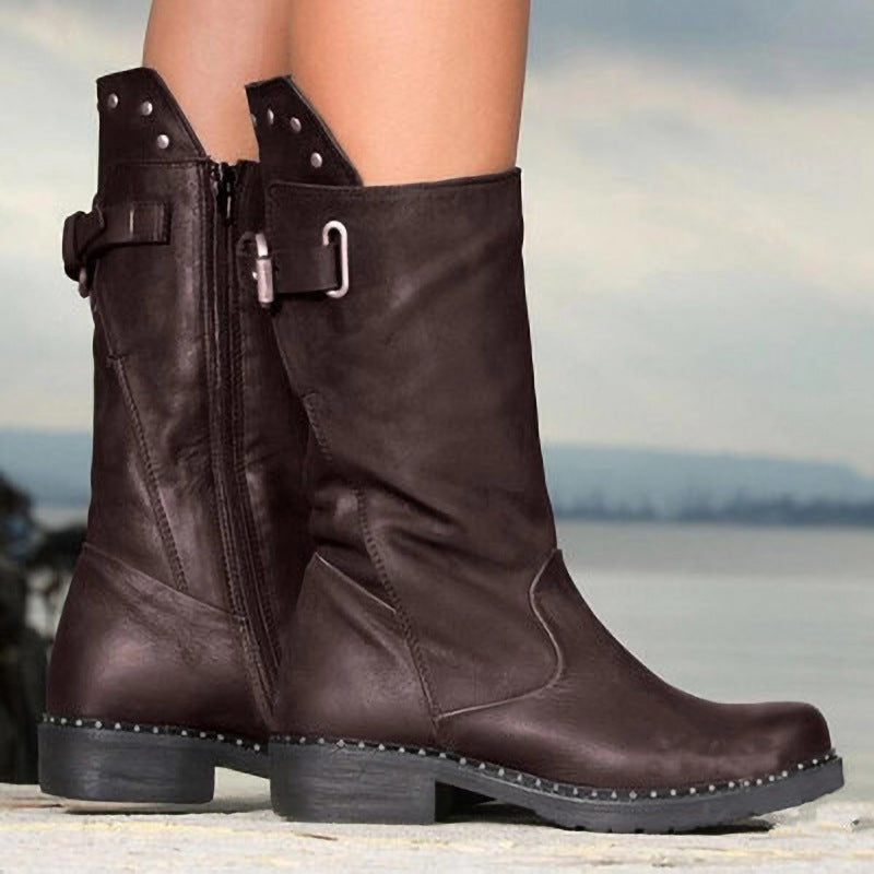 Timeless Block-Heel Boots