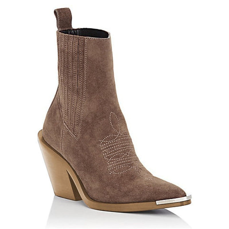 Comfortable Zip-Up Boots