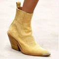 Comfortable Zip-Up Boots