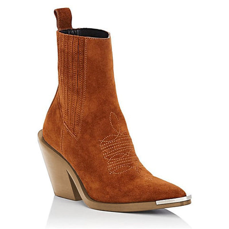 Comfortable Zip-Up Boots
