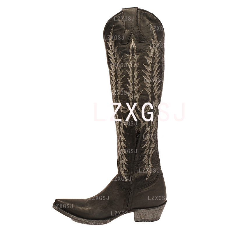 Walking Knee-High Boots