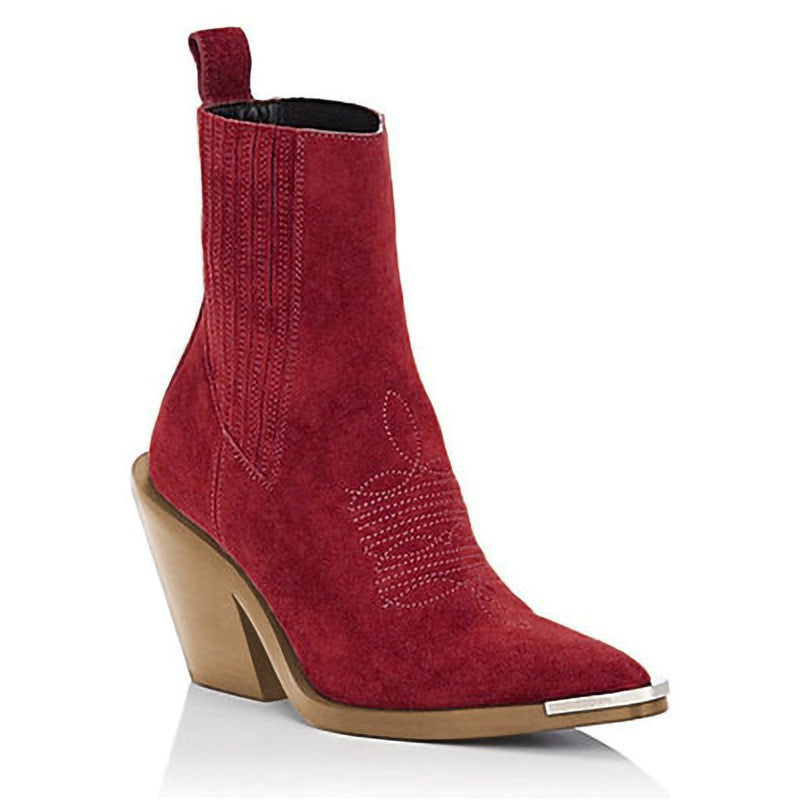 Comfortable Zip-Up Boots