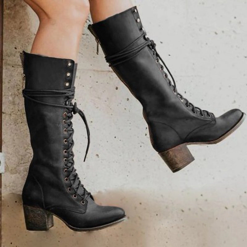 Walking Platform Boots