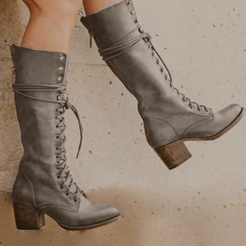 Walking Platform Boots