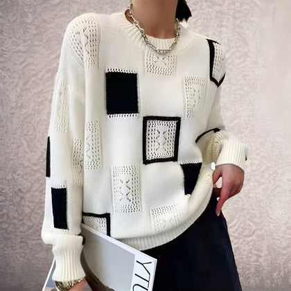 Relaxed Buttoned Sweater