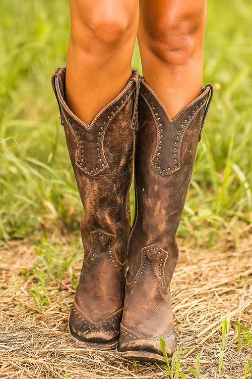 Walking Vintage Boots