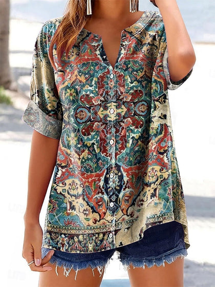 Relaxed Long-Sleeve Shirt