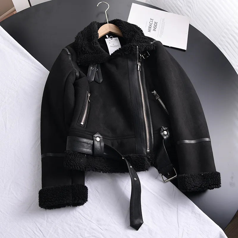Layered Buttoned Coat