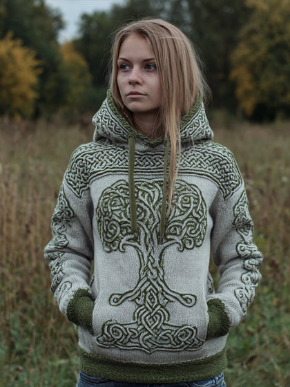 Textured Cable Sweater