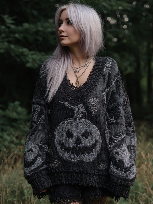 Warm Buttoned Sweater
