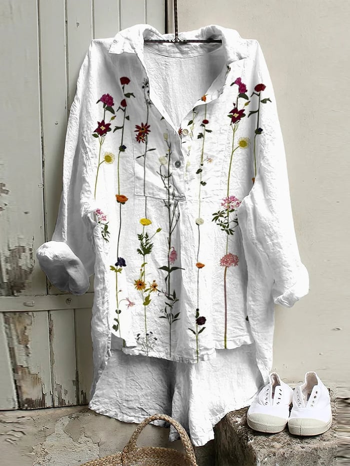 Relaxed Collared Shirt