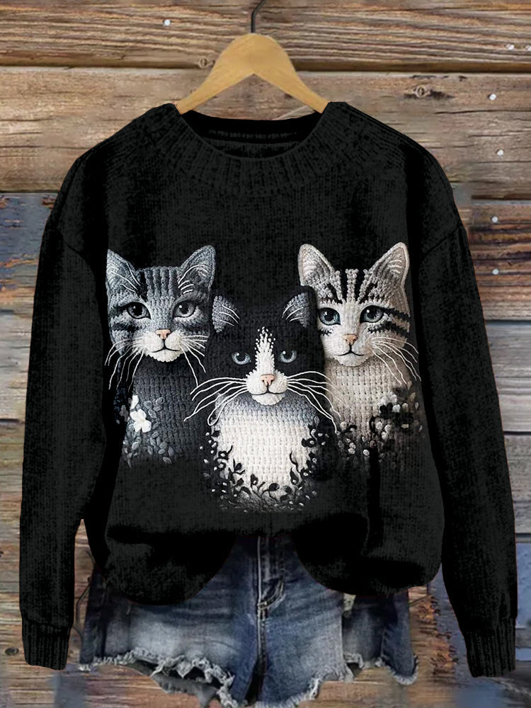 Easy Cropped Sweater