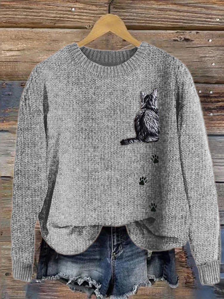 Relaxed Striped Sweater