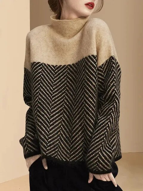 Textured Knit Sweater