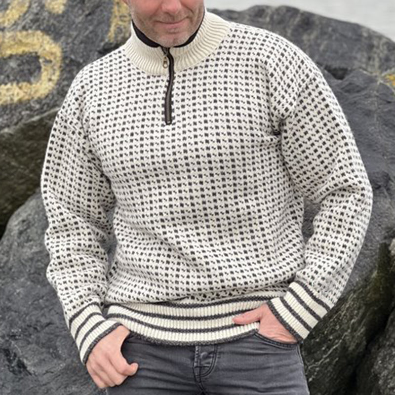 Casual Textured Sweater