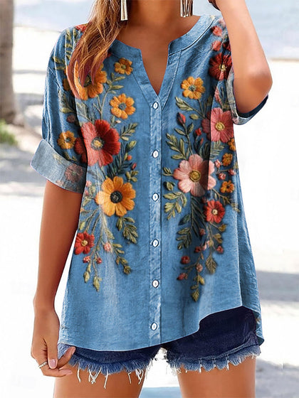 Casual Denim Shirt