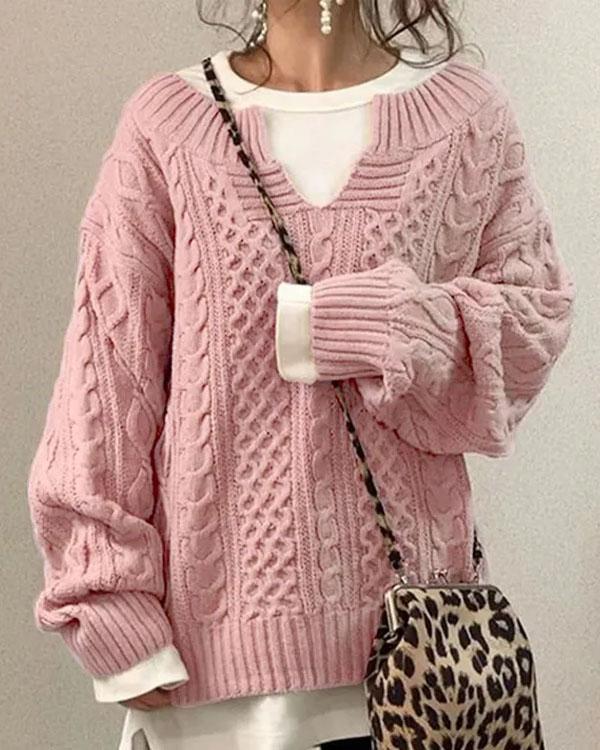 Classic V-Neck Sweater