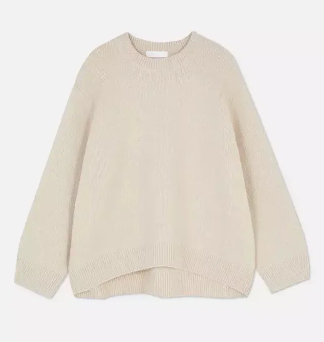Textured Buttoned Sweater