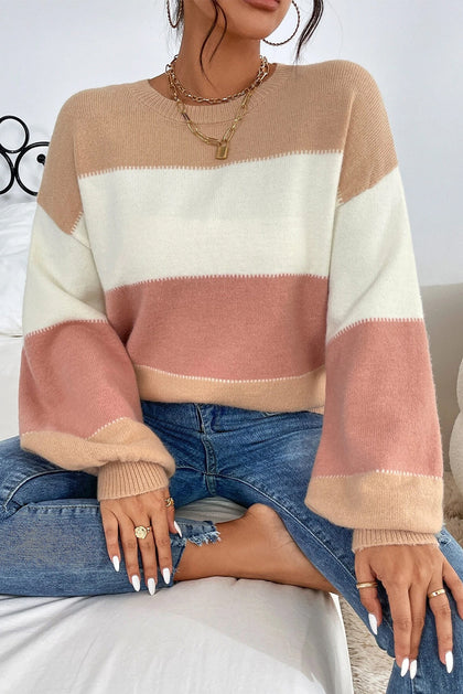 Textured Cable Sweater