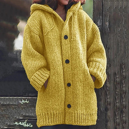 Layered Hooded Coat