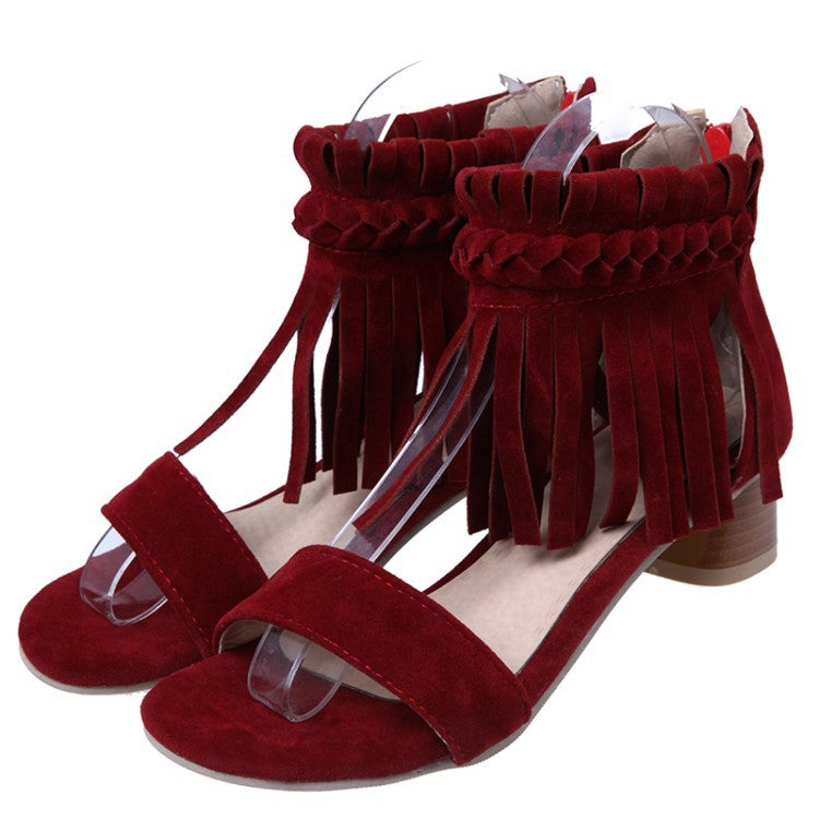 Summer Leather Sandals
