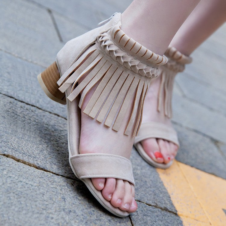 Summer Leather Sandals