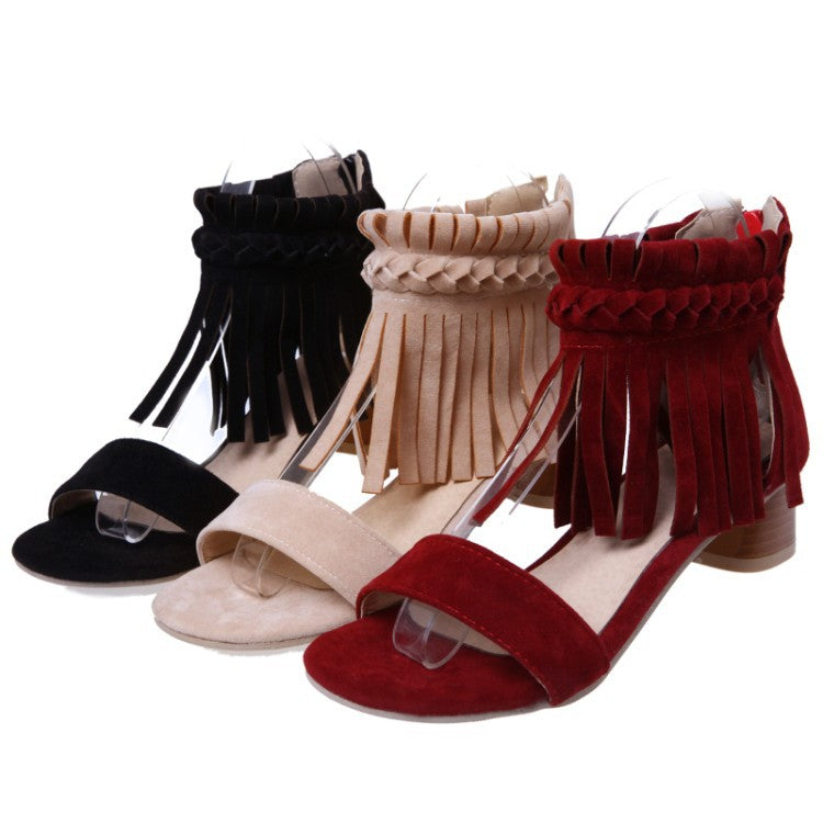 Summer Leather Sandals