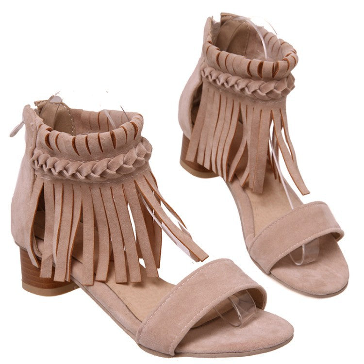 Summer Leather Sandals