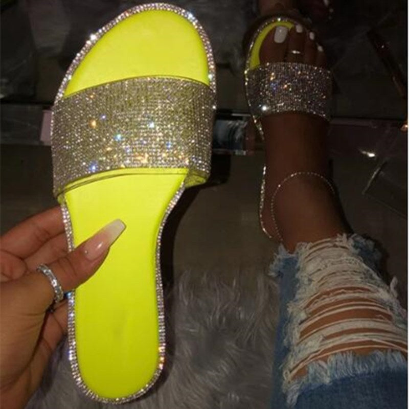 Vacation Metallic Sandals