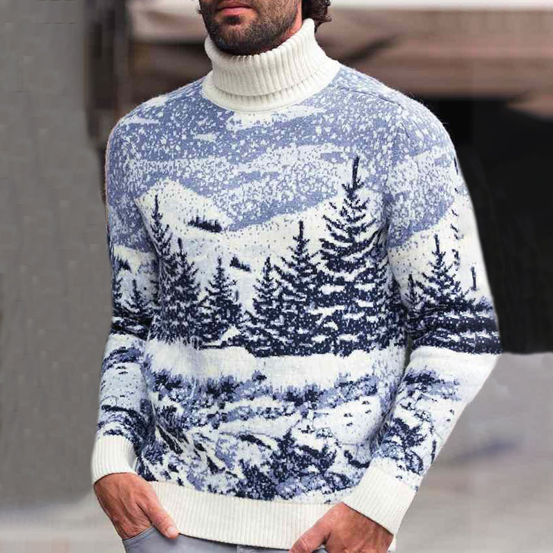 Warm Striped Sweater