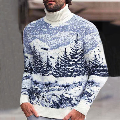 Warm Striped Sweater