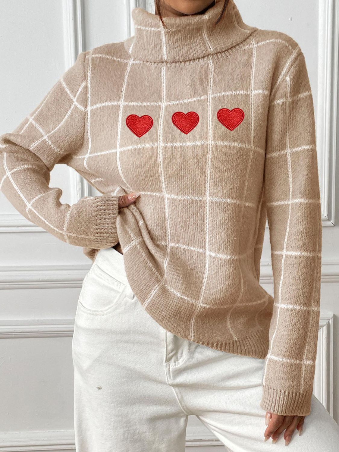 Textured Ribbed Sweater