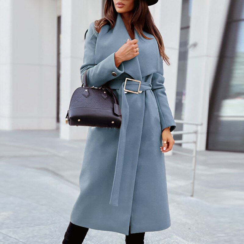 Classic Double-Breasted Coat