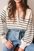 Classic Buttoned Sweater